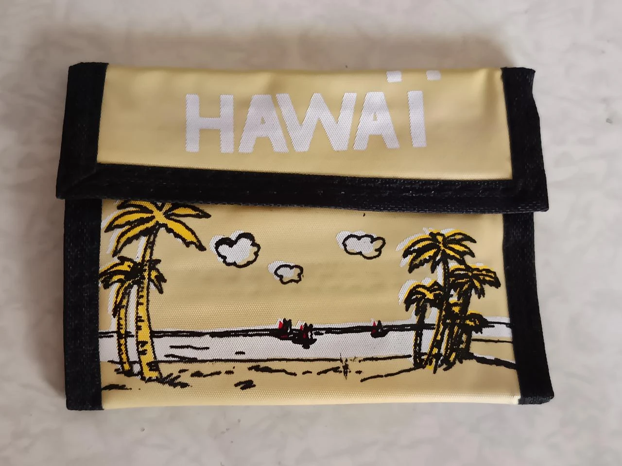 Lot of 8 Wallets Size S / Vintage Hawaii with scratch closure with 4 comp – photo 6